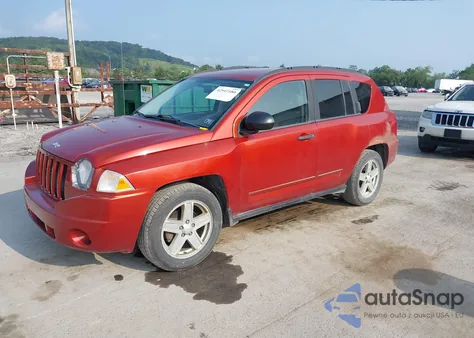 2009 Jeep Compass Sport из США, поврежденный, VIN 1J4FF47B39D207991